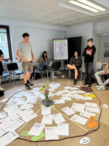 Einblick in die Jugend-Projektwerkstatt